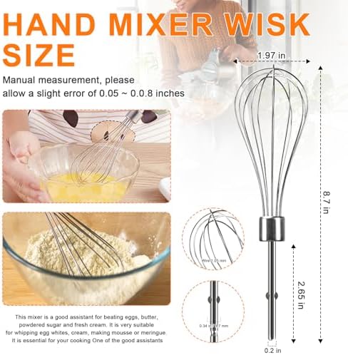 LEWEREST Hand Mixer Attachments for KitchenAid