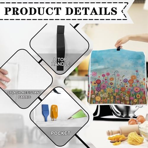 Kitchen Aid Mixer Dust Cover with Handle