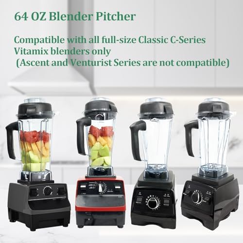 Vitamix 64 oz Replacement Pitcher for 4500 5000 5200 6000 6300