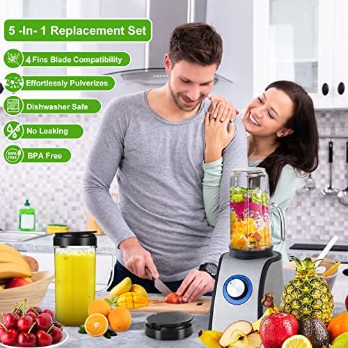 2 Pack Magic Bullet Blender Replacement Cups