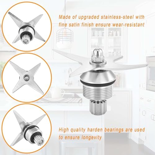 EastFune Blade Assembly Replacement for Vitamix Blenders