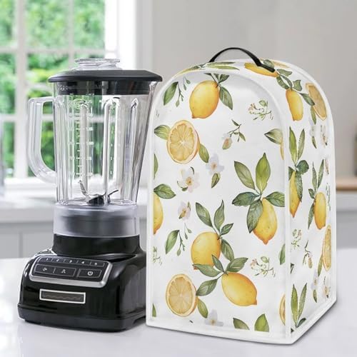 Lemon Flower Blender Cover Appliance Cover Machine Washable Kitchen Cover