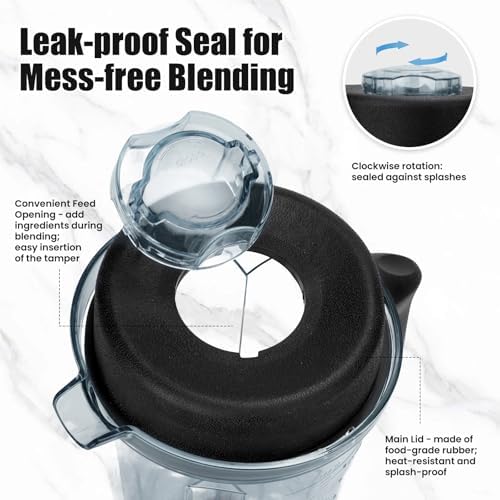 64oz Blender Replacement Pitcher with Blades and Wrench