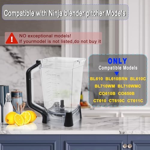 72oz Ninja Blender Pitcher Replacement