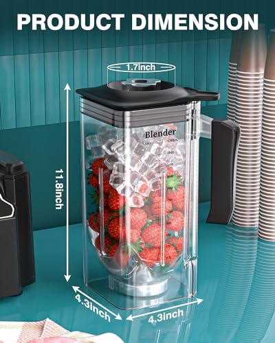WantJoin Professional Blender Cups 1