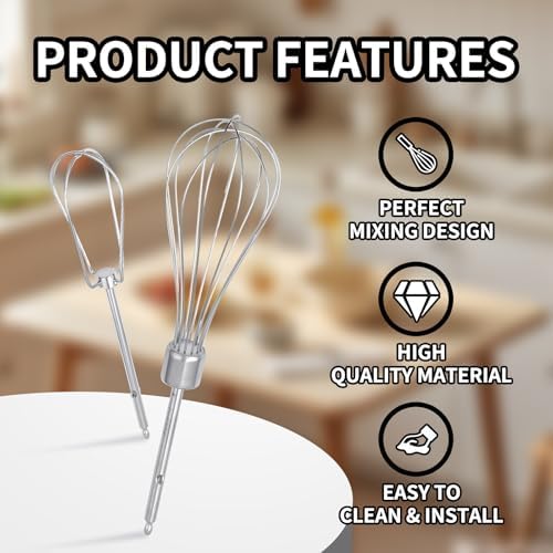 2 Pack Turbo Beaters for BLACK and DECKER Mixers