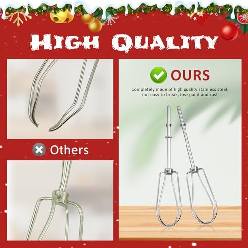 Fetechmate Hand Mixer Turbo Beaters 2 Pack