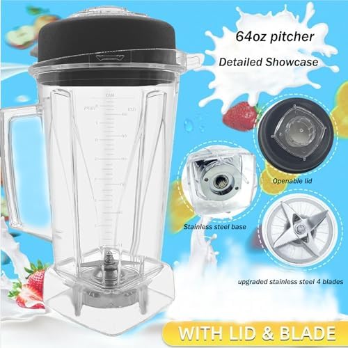 64oz Blender Pitcher Replacement