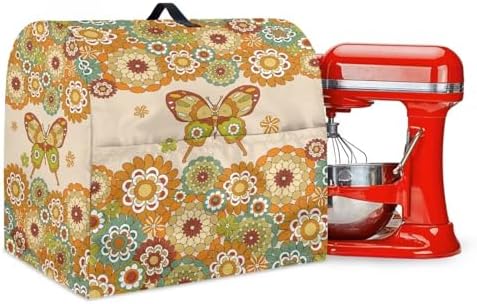 Vintage Butterfly Blender Cover with Handle