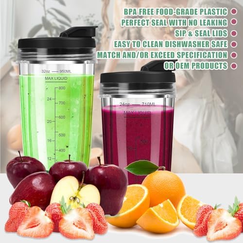 2025 Upgrade Nutri Ninja Blender Replacement Parts