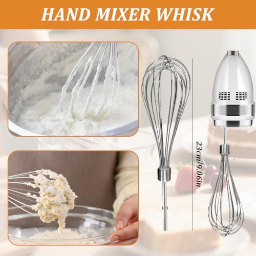 6Pcs Stainless Steel Hand Mixer Attachments