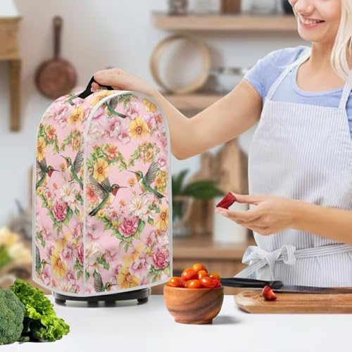 Floral Blossom Birds Blender Dust Cover