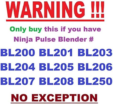 Ninja Locking Lid for Pulse Blender 40 48-Ounce Bowl