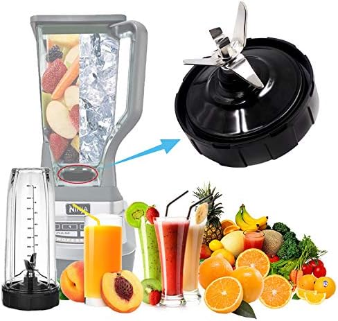 2 Packs 7 Fins Extractor Blade Replacement for Ninja Blender
