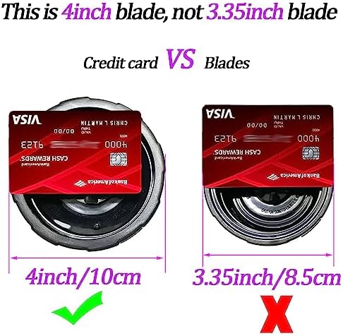 Replacement 4 Inch 7 Fins Male Blender Blade 1