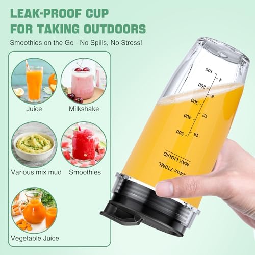 24oz Blender Cups Replacement for Ninja