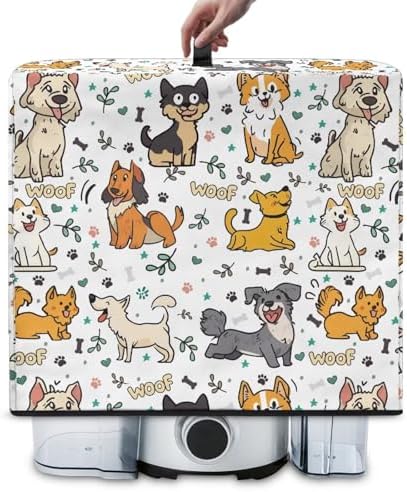 Cartoon Dogs Juicer Cover with Foldable Handle