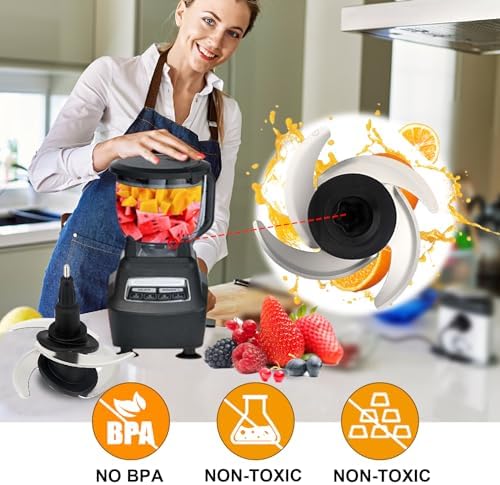 4 Blade Replacement for Ninja Blender