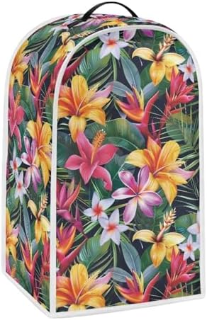 Tropical Flowers Blender Cover Dust Protection