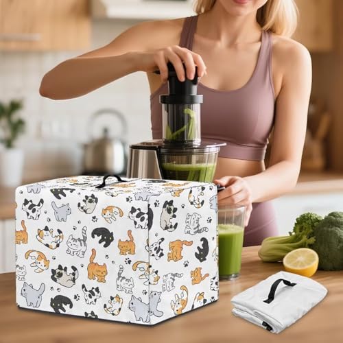 Cartoon Cats Juicer Dust Cover