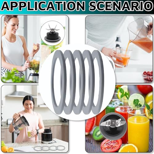 Hamilton Beach Blender O-Ring Seal 5 Pcs Replacement