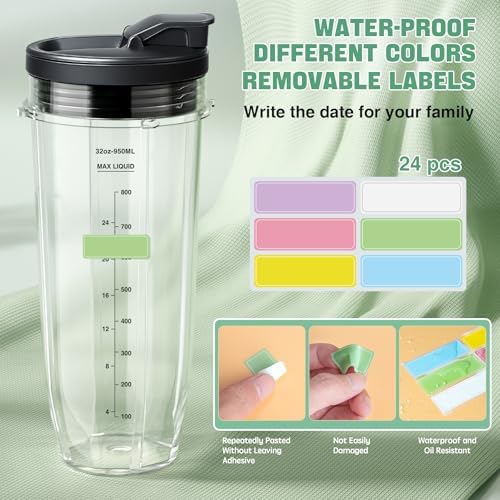 2-Pack 32oz Blender Cups for Ninja
