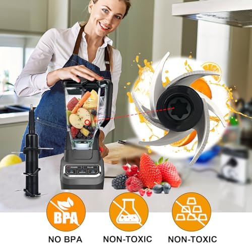 6-Blade Replacement for Ninja Blender Pitcher