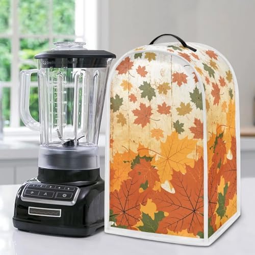 UNICEU Fall Maple Leaf Blender Dust Cover with Handle
