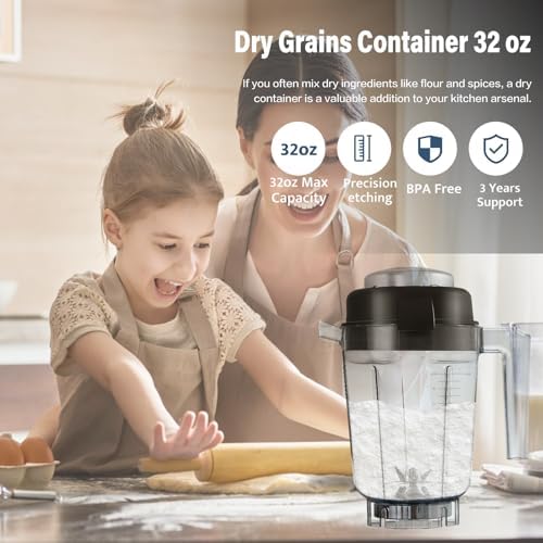 Sacumea Dry Grains Container 32 oz