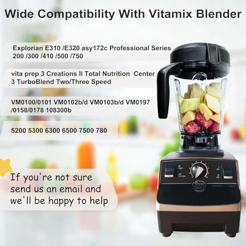 64oz Low-Profile Vitamix Blender Pitcher Replacement